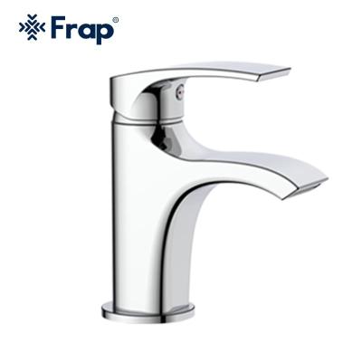 China Frap Metered Faucets 2022 New Arrivals Hot Cold Water Deck Mounted Basin Faucet Waterfall Bathroom Basin Faucet F1069 for sale