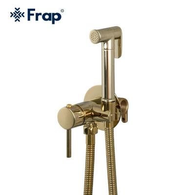 China Frap Sense Faucets New Single Handle Bidet Faucet Hot And Cold Water Brass Gold F7505-3 Bidet Faucet for sale