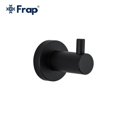 China Antioxidation Frap New Robe Hook Hardware Accessories Hooks Bathroom Toilet Towel Hanger Clothes Hook Fixed F30205 for sale