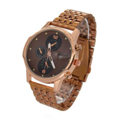 China Precise Chronograph G5833 Factory Price Mens Quartz Watches Quartz Dress Chronograph Luxury Gold Wristwatches for sale