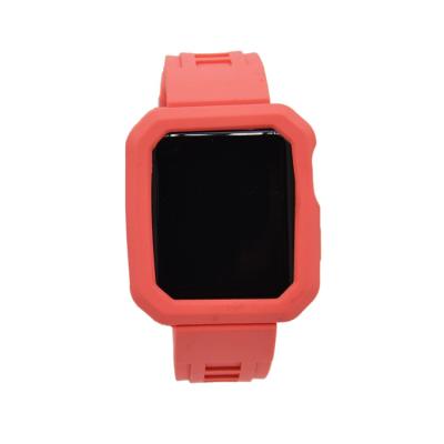 China Double Clasp KT011 No Smart Watch Case Strap Band Smart Accessories Sports Smart Watch Case Rubber Cover for sale