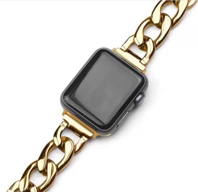 China Luxury Fashion AG1102 Stainless Steel Smart Watch Chain Band Smart Watches Women Bracelt Wrist Watch Chain for sale