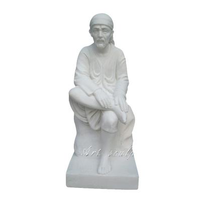 China Modern Carved Marble Statue of Sai Baba All Sculptures YL-R312 for sale