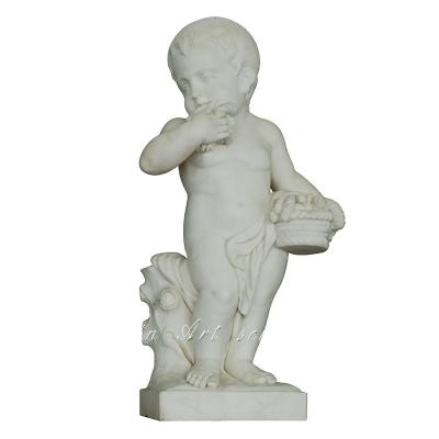 China Modern White Stone Angel Statue For Sale for sale