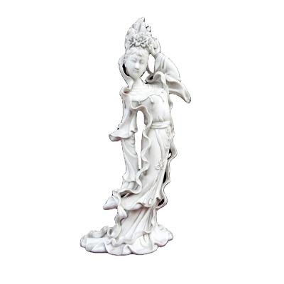 China Durable And Artistic White Stone Buddha Statue For Sale for sale