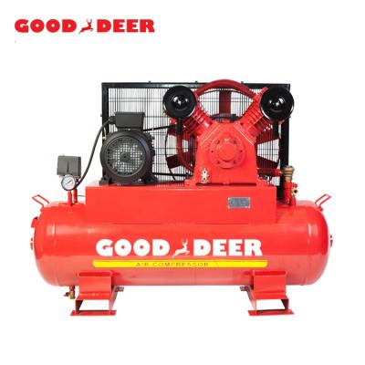 China Lubricated Piston 7.5HP Three Stage Air Compressor With Hole Forklift Condor Switch 115PSI Single Stage Air Compressor for sale