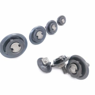 China Stainless Steel Elevator M8 Bucket Bolt Euro Oval Belt Clip Conveyor Belt Clip for sale