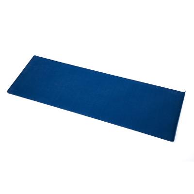 China Comfortable Yoga Mat Custom Size Non-slip Natural Rubber Quality Guarantee Blue Natural Rubber Non Slip Logo for sale