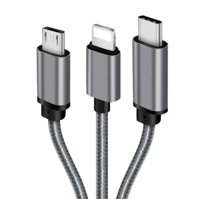 China Multi hohes gegenwärtiges USB-Kabel, 8 Pin-Blitz-Kurzschluss USB zu Mikro-USB-Kabel zu verkaufen