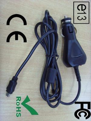 China 12V - adaptador de la potencia del vehículo del cargador del coche de 24V 5W GPS para el Magellan RoadMate en venta