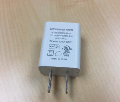 China 5V1A UL maakte een lijst van de Universele Snelle Lader van de Celtelefoon Binnen Krachtige USB-Muurlader Te koop