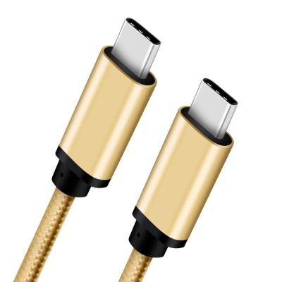 China Nylonkabel borte Usb C bis Usb C, Art c-Daten-Kabel für Samsung S9/S8 zu verkaufen