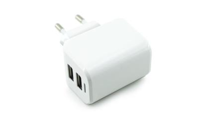 China Cargador de viaje USB multi DC de 2 puertos 5 V 3,1 un adaptador para cargador casero de la salida en venta