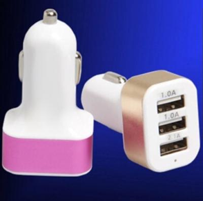 Κίνα 3.1A τριπλός USB τελεφερίκ αστραπής αναπτήρας τσιγάρων φορτιστών για IPhone XR προς πώληση