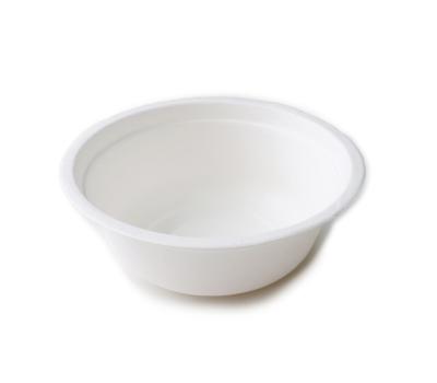 China 100% Bagasse Biodegradable Wheat Straw Paper Pulp Natural Fiber Disposable Bowl for sale