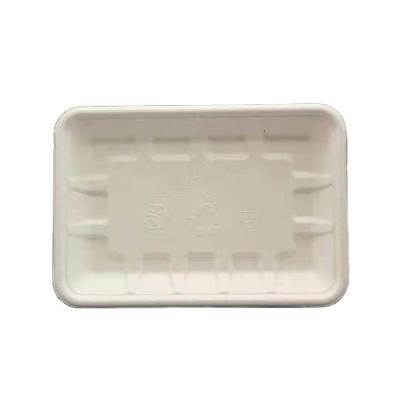 China Biodegradable Biodegradable Sugar Cane PLA Meat Packaging Liner Trays for sale