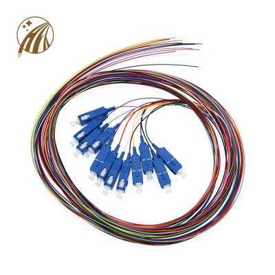 China FTTX FTTH etc Fiber Pigtail 3 Meter 12 Fiber 900um SC UPC Pigtail 12 for sale