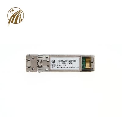 China Data Center 10GBASE 1550nm 80km Fiber SFP Transceiver for sale