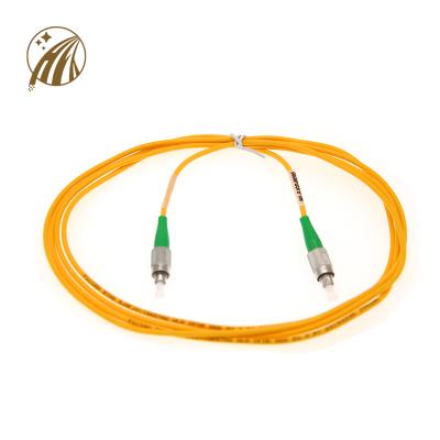 China Communication Customized FC UPC To FC APC Single Mode Fiber Patch Cord Simplex Fiber Patch Cable for sale