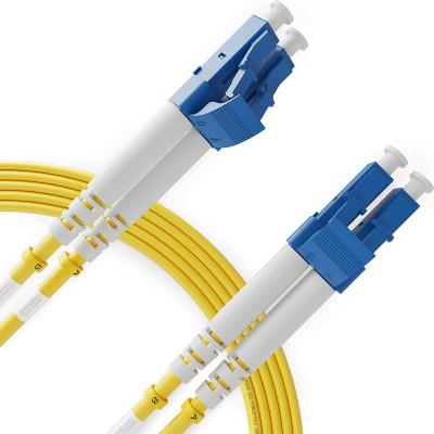 China FTTX LC to LC UPC Fiber Patch Cable Simplex 3m 9/125um LSZH Fiber Patch Cord for sale