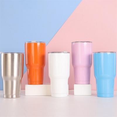 China Viable Trending Products 2021 New Arrivals 30oz Bulk Cooler Tumblers Stainless Steel Mugs With Logo Printed 20oz Tumbler for sale