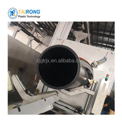 China PIPE HDPE LDPE scupper pipe extruder factory/pe ppr water survice tube extrusion machine for sale