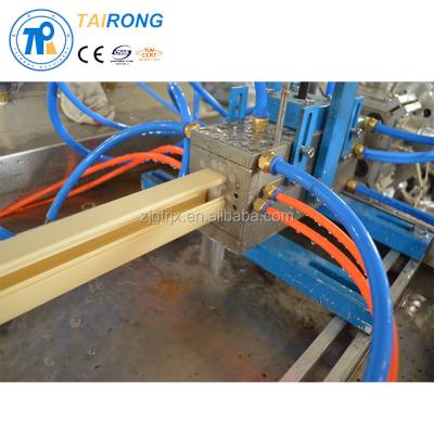 China PVC Cable Trunking On Line Punching PVC Trunking Making Machine for sale