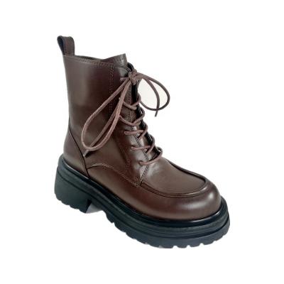 China Fashion Trend Woman Boots Women Rubber Leather Top Boots Fashion New Luxury Women Boots for sale