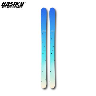 China Poplar Wood + 180cm Fiberglass +ABS Hot Sale High Quality Custom Adult Twin Tip Ski for sale