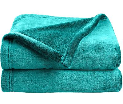 China Antistatic Ultrasoft Flannel Fleece Blanket Throw for sale