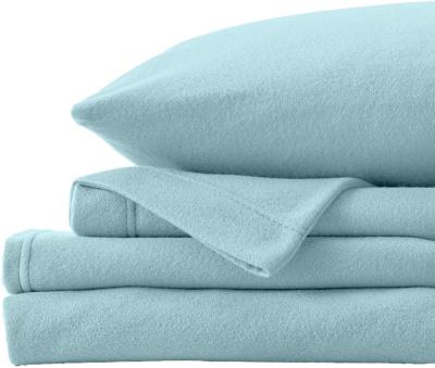 China Anti-Static Fleece Warm Bed Sheets Set Sheet Set Pillow Case Flat Sheet Soft And Comfortable Set for sale