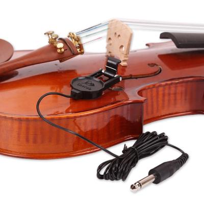 China Acoustic Violin Microphone Violin Playing Violin Pickup No Need To Punch Can Be Cut To Panel Vibration Pickup WCP60V for sale