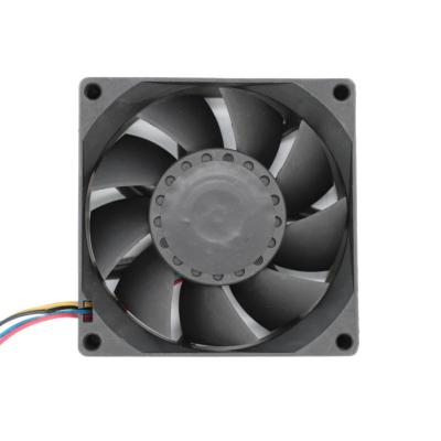 China High quality 80*80*25MM 8CM DC12V 1.0A 4PIN 8025 cooler fan suitable for PSU cooler. P21 power supply fan P21 for sale