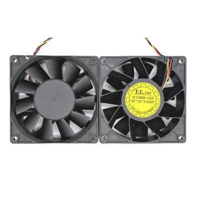 China New D12BM-12D 12V 2.3A 12cm 120*38MM S9 T17 original high cooler air volume violent fan for sale