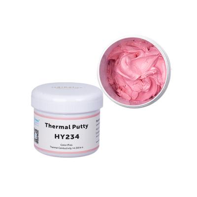 China Machine Repair HY234 Thermal Rose Putty 4.0w10g 80g 100g Thermal Conductive Grease Paste Plaster Heat Conductive Gel for sale