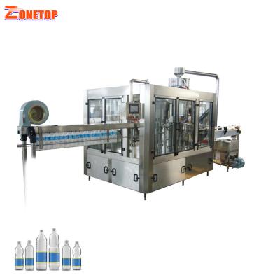 China Automatic Screw Top Table Water Production Machine/Small Scale Water Filling Machine/Bottled Water Factory Machine for sale