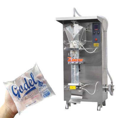 China Beverage Complete Set Complete Sachet Water Plant / Pure Water Bag Filling Machine Sachet for sale