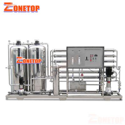 China Plant Ozone Generator Reverse Osmosis RO System / Water Filter Membrane UV Water Filter Iron / UF Removal for sale