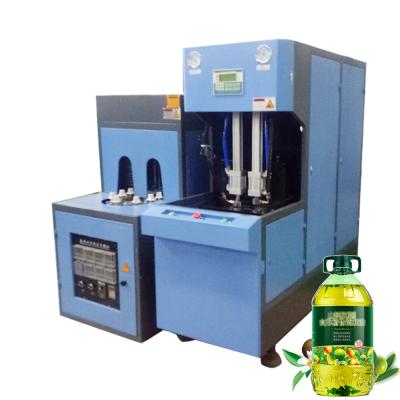 China Bottle PET Semi Automatic Plastic Stretch 1L 2L 3L 5L 6L 7L Cooking Sunflower Oil Bottle Maker Machine for sale