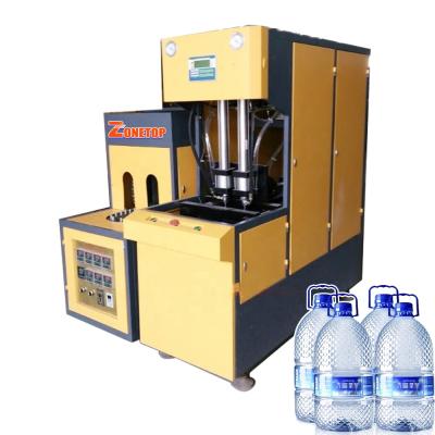 China Good Price Semi Automatic 2Cavity Bottle 5 Liter 5 Liter 5Liter 5L PET Water Bottle Blower Machine for sale