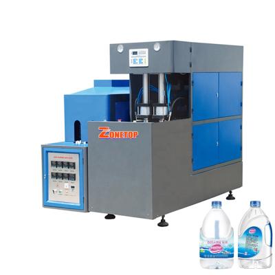 China Two Step Semi Automatic Complete Bottle PET Preform Plastic Bottle Making Machine For Bottle 5 Liter for sale