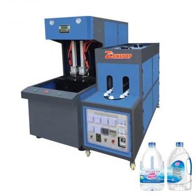 China Automatic 2 Cavity 5 Liter 3 Liter Garbage 4 Liter 5L PET Plastic Stretch Bottle Blowing Machine Half for sale