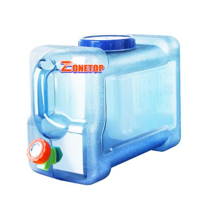 China Sustainable Self Driving Portable Outdoor Car Camping Storage Water Bucket for sale