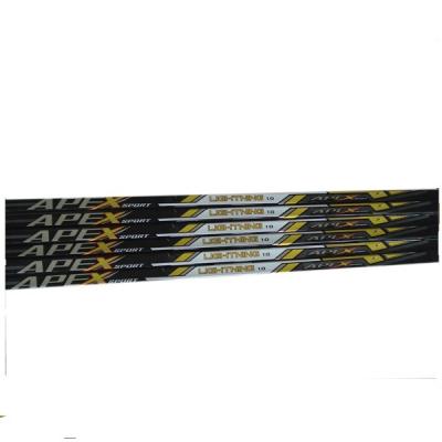 China Super Lightweight One Piece Hockey Stick 350g Real Carbon Ice Pattern One Piece Hockey Stick Factory Made for sale