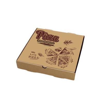 China Wholesale High Quality Cheap Disposable Pizza Boxes Sample Foldable Portable Corrugated Pizza Boxes With Customized Printing for sale