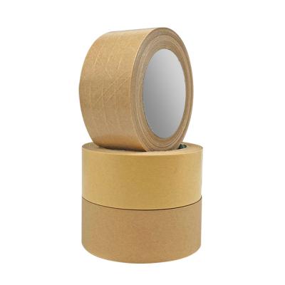 China Wholesale Cheap Free Sample Waterproof Custom Design Printing Logo Writable Kraft Paper Tapes For Mailing Products for sale