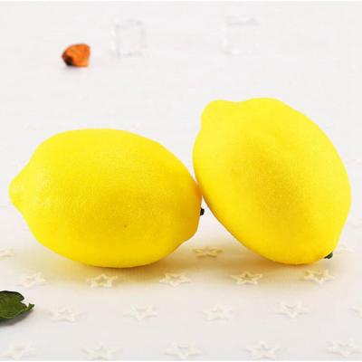 China Eco - Friendly Home Decoration Foam Product Fashion Styrofoam Artificial Lemon Fruit for sale