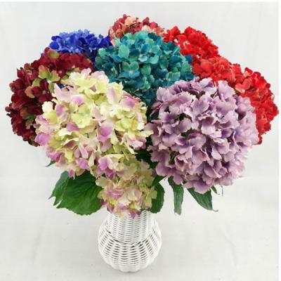 China Shininglife 8colors Eco-friendly Artificial Hydrangea Flower For Wedding Decoration for sale