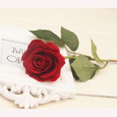 China Eco-friendly Wedding Flower Rose Artificial Flower For Wedding Wall Stage Decoration for sale