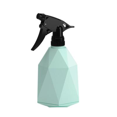 China Newest Design Eco - Friendly Diamond Shape Opaque ABS Plastic Spray Bottle For Garden for sale